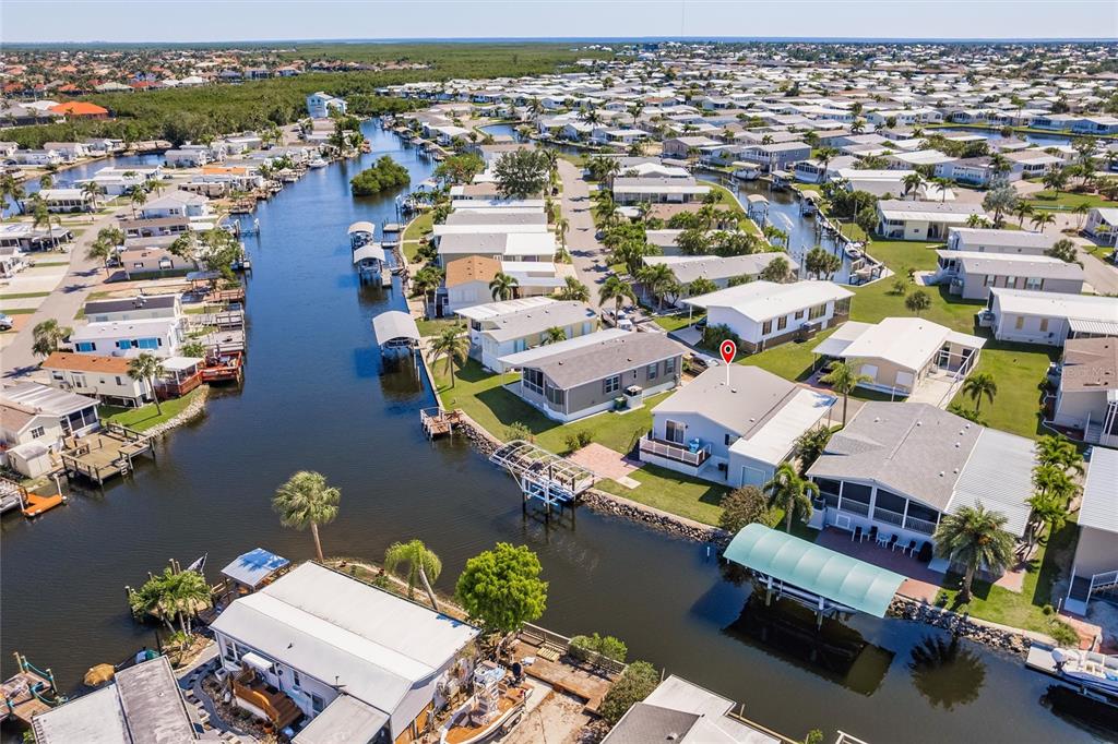 21 Rotterdam Punta Gorda, FL 33950 - Photo 2 of 40 an aerial view of residential houses with outdoor space