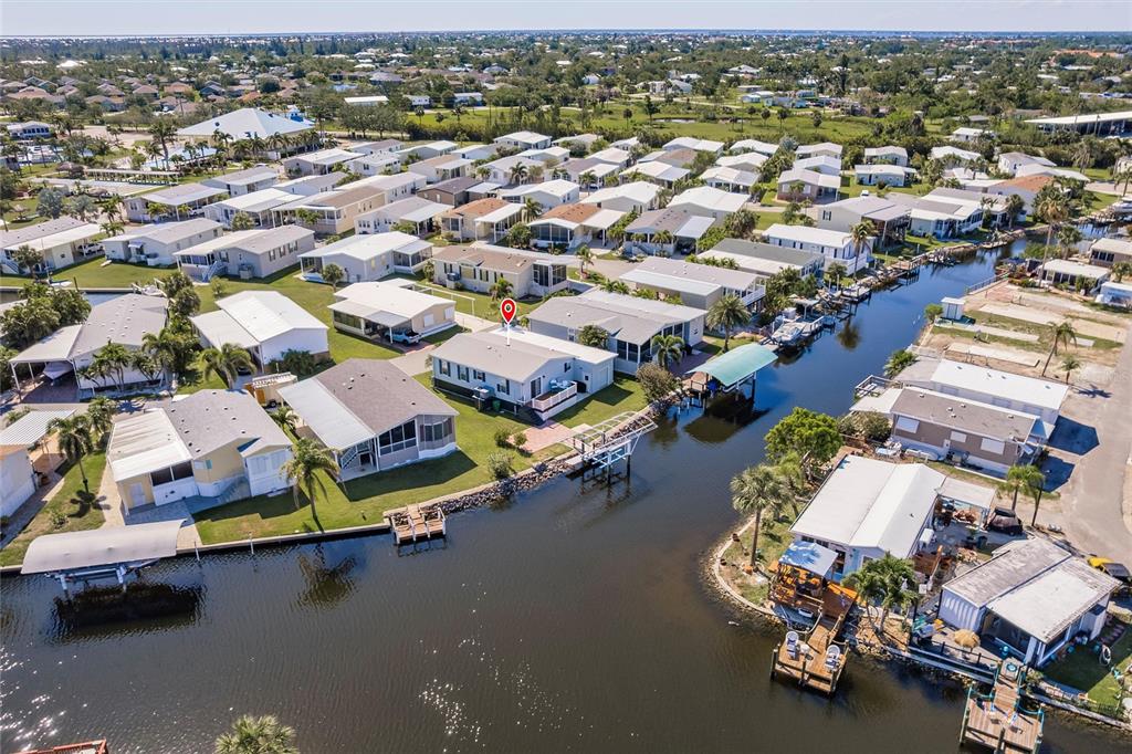 21 Rotterdam Punta Gorda, FL 33950 - Photo 31 of 40 an aerial view of residential houses with outdoor space