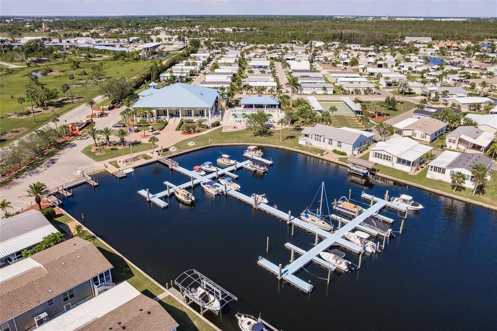 21 Rotterdam Punta Gorda, FL 33950 - Photo 36 of 40 an aerial view of residential houses with outdoor space