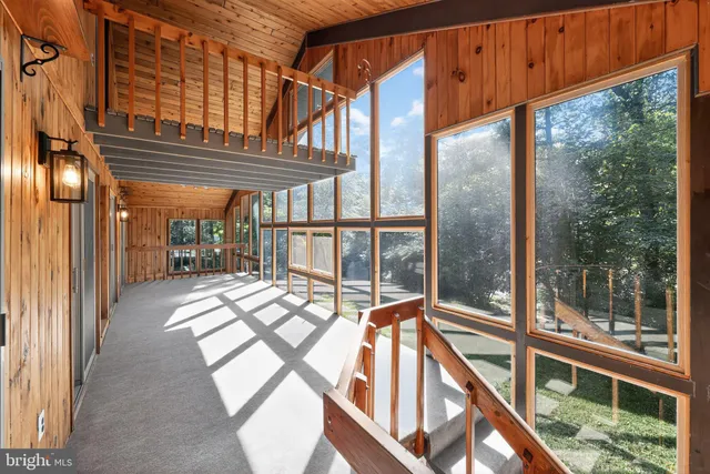 a close up of a roof deck