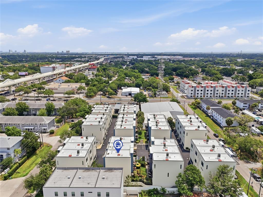 4810 West McElroy Avenue, Unit 30 Tampa, FL 33611 - Photo 39 of 43 an aerial view of a city
