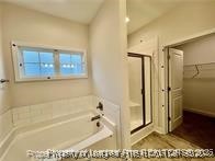 268 Brickhill Drive Raeford, NC 28376 - Photo 8 of 21 a bathroom with a bathtub and a shower