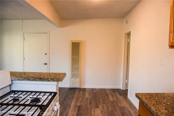 a view of a bathroom from a hallway