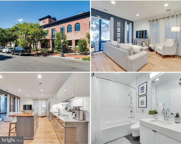 a view of living room kitchen and a sink