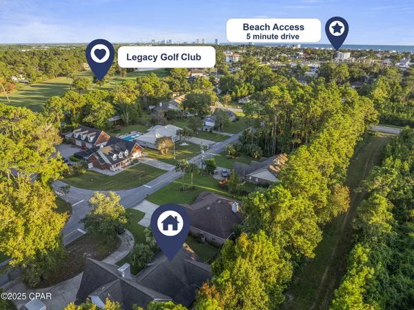 $1,900 | 301 Fairway Boulevard, Panama City Beach, FL 32413