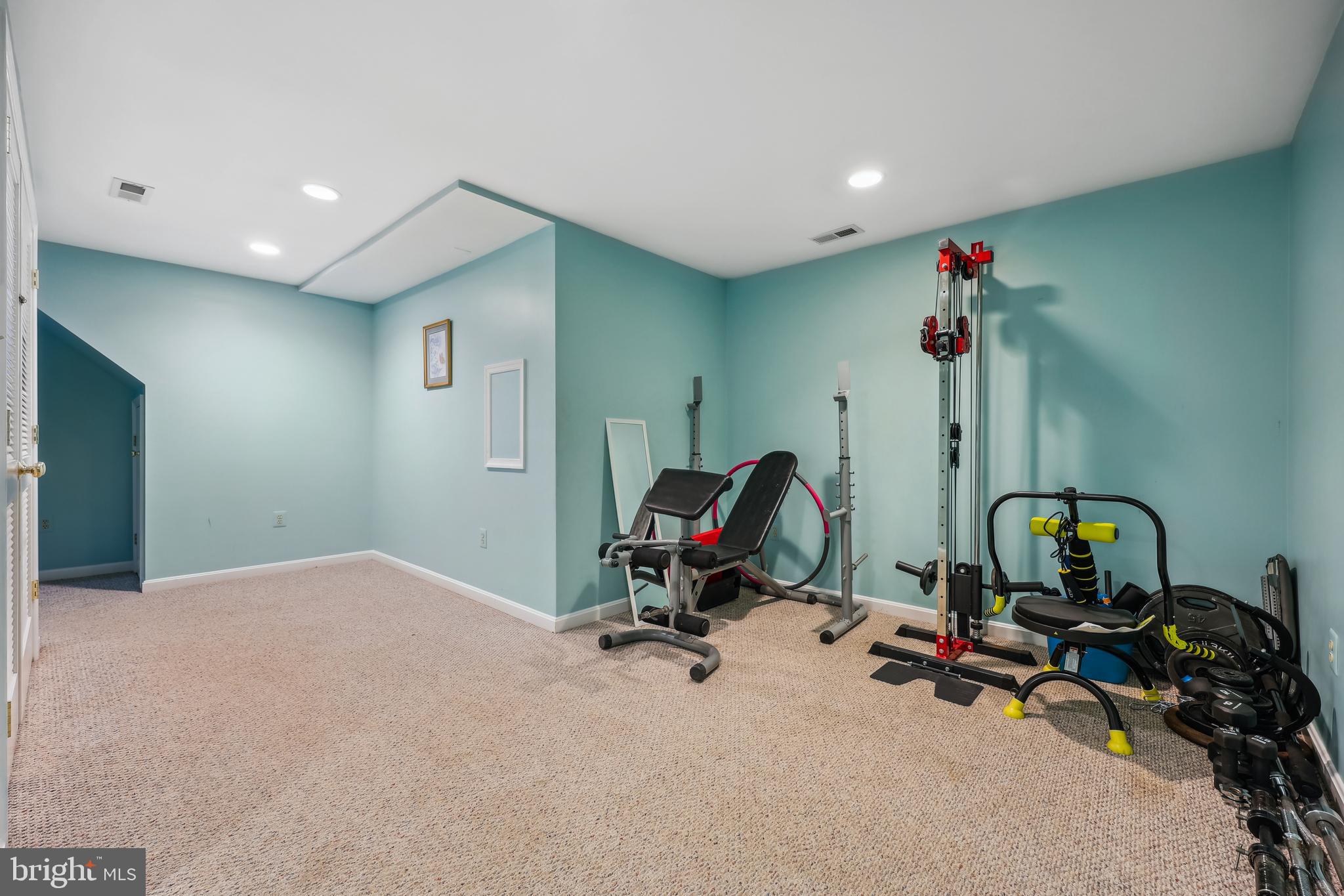 6132 Cornwall Terrace Frederick, MD 21701 - Photo 31 of 48 a view of a room with gym equipment