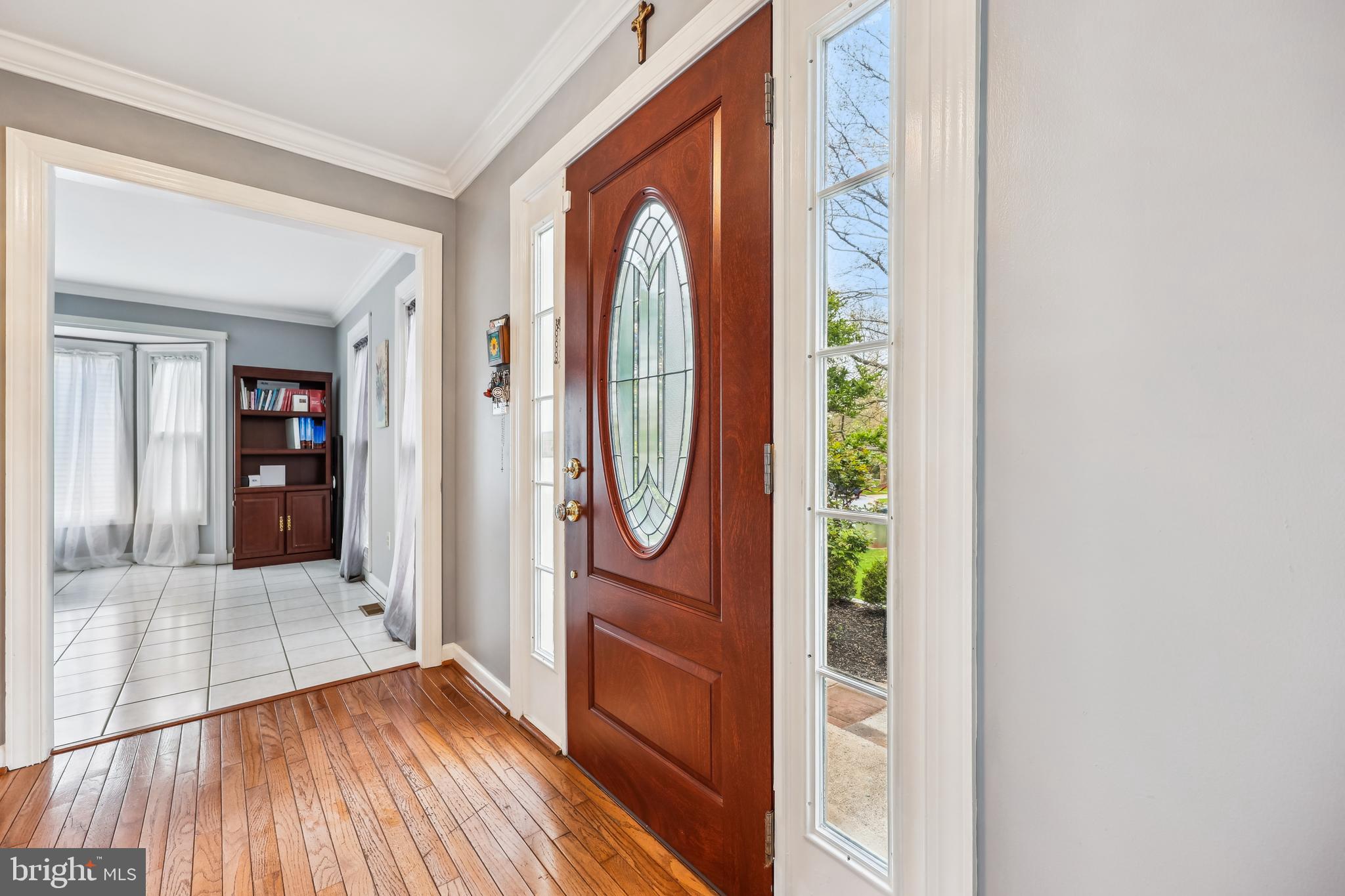 6132 Cornwall Terrace Frederick, MD 21701 - Photo 5 of 48 a view of an entryway with wooden floor