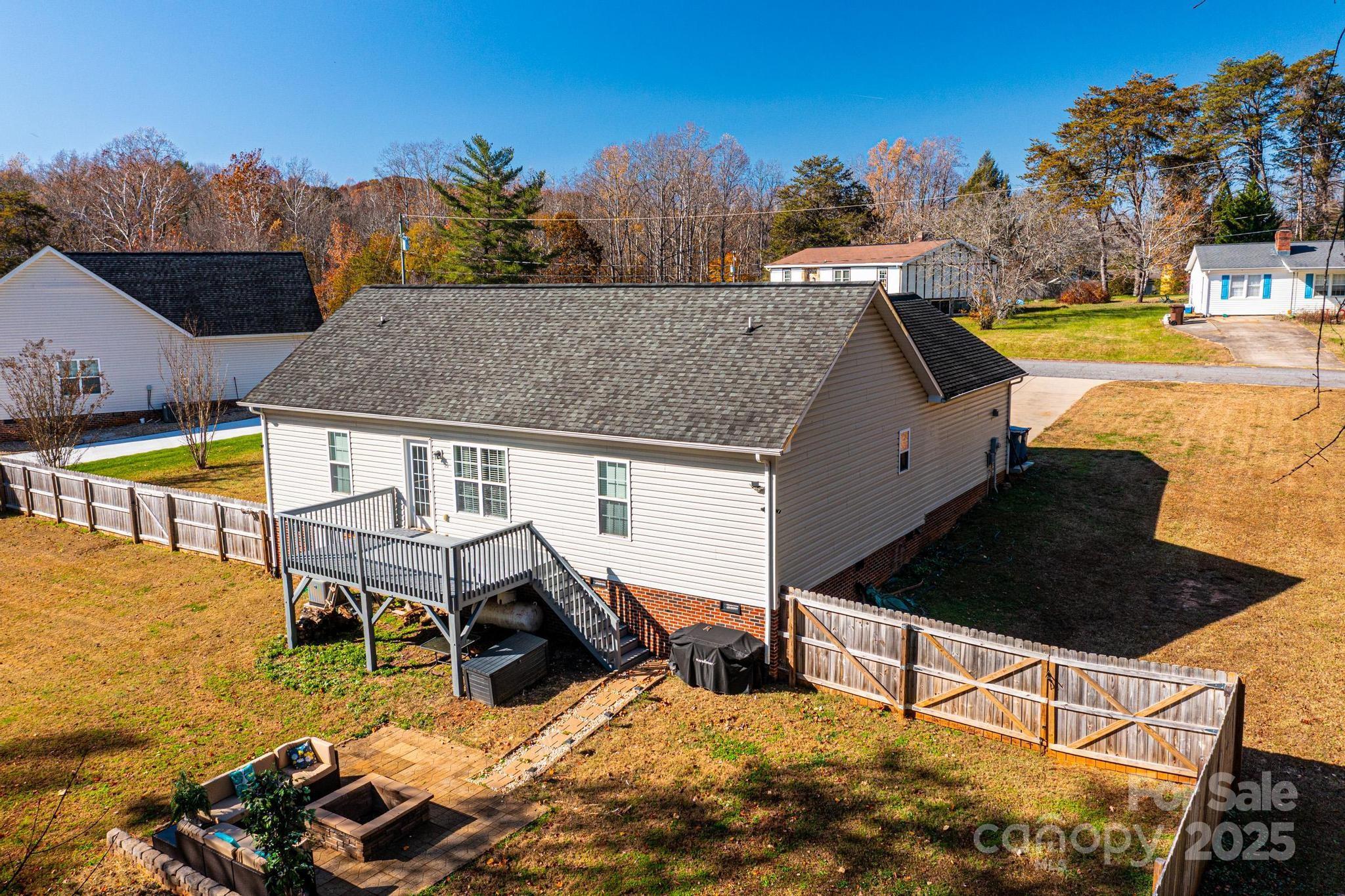 1781 Herbie Circle Newton, NC 28658 - Photo 34 of 38 a view of a patio with swimming pool