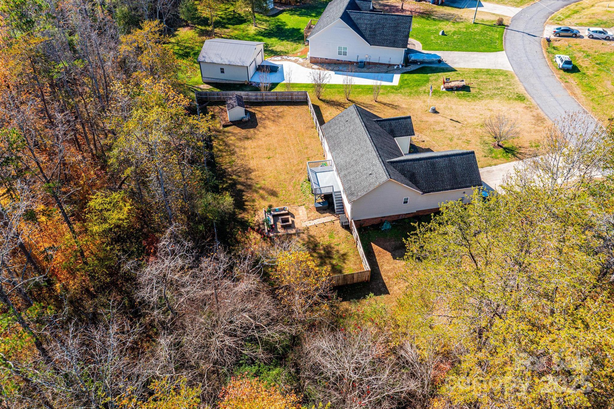 1781 Herbie Circle Newton, NC 28658 - Photo 37 of 38 an aerial view of a house with swimming pool and outdoor seating