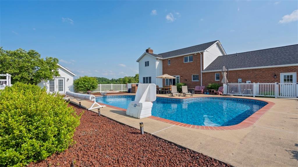 80 Buck Run Road Claysville, PA 15323 - Photo 47 of 50 Massive In ground Pool! 40x18; 16x12