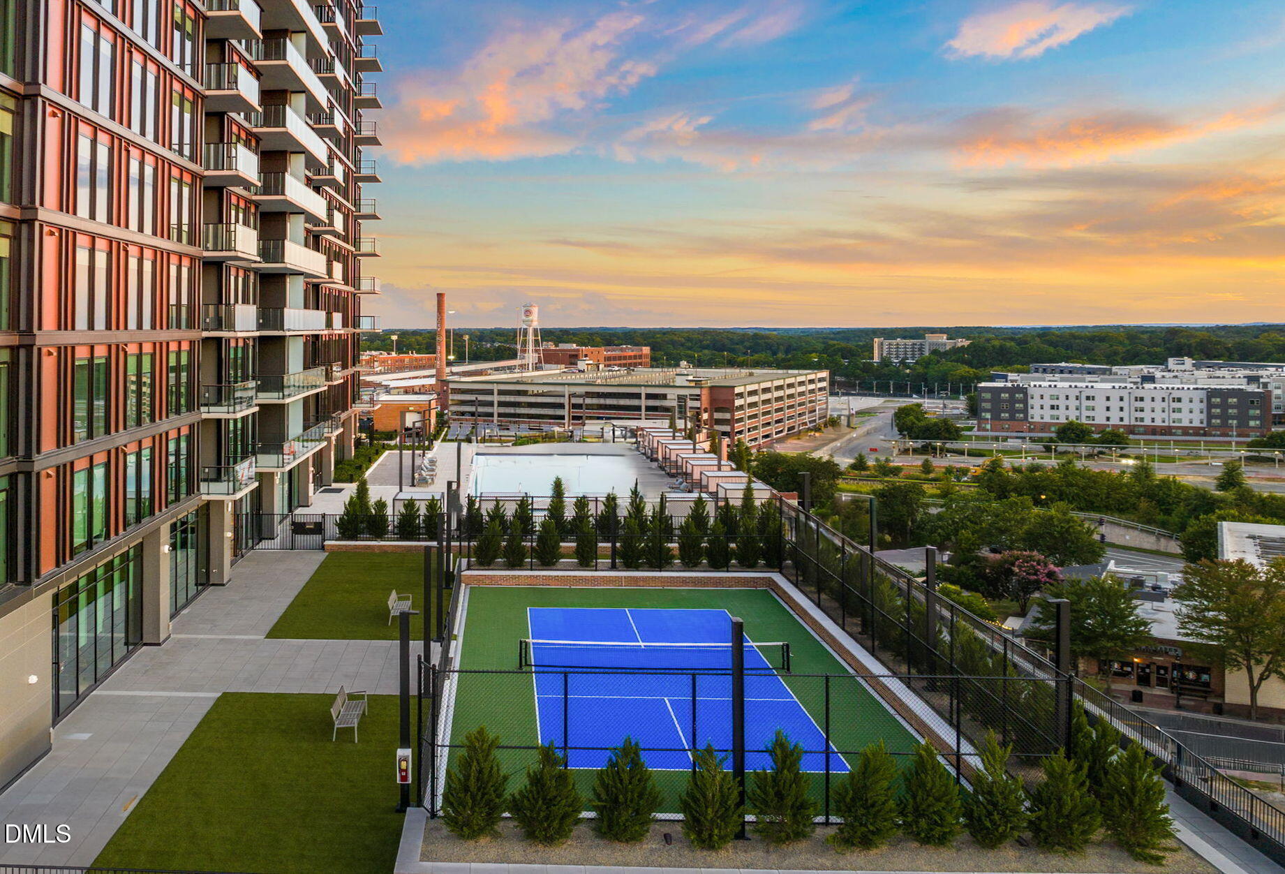 115 Morris Street, Unit 2501 Durham, NC 27701 - Photo 58 of 76 a view of a city with tall buildings