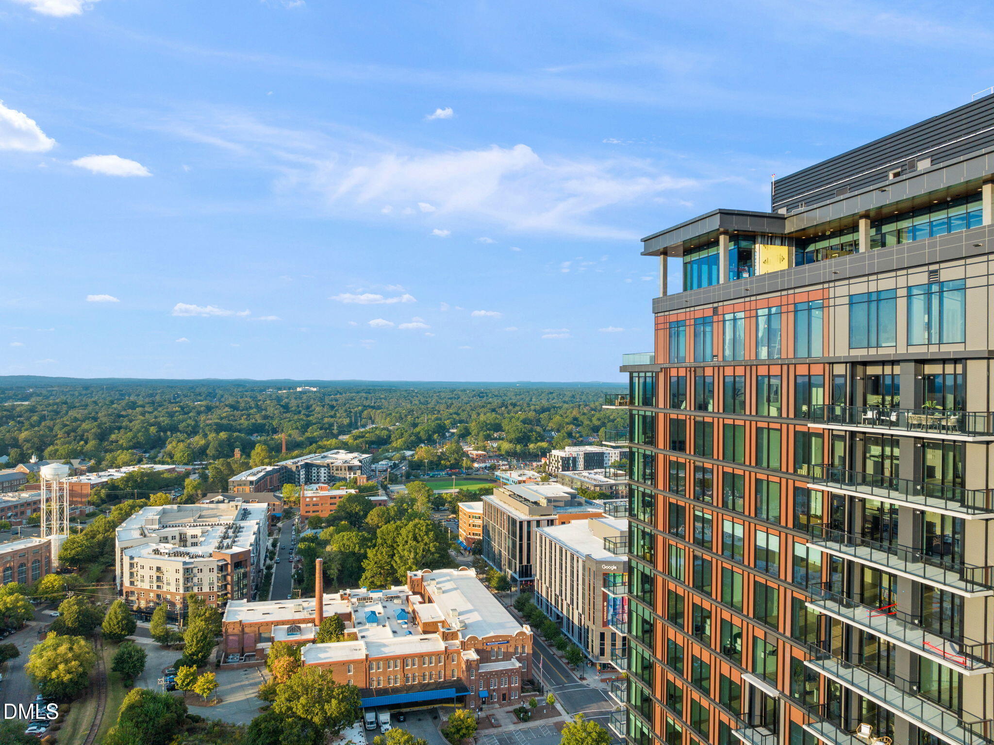 115 Morris Street, Unit 2501 Durham, NC 27701 - Photo 63 of 76 a view of city with tall buildings