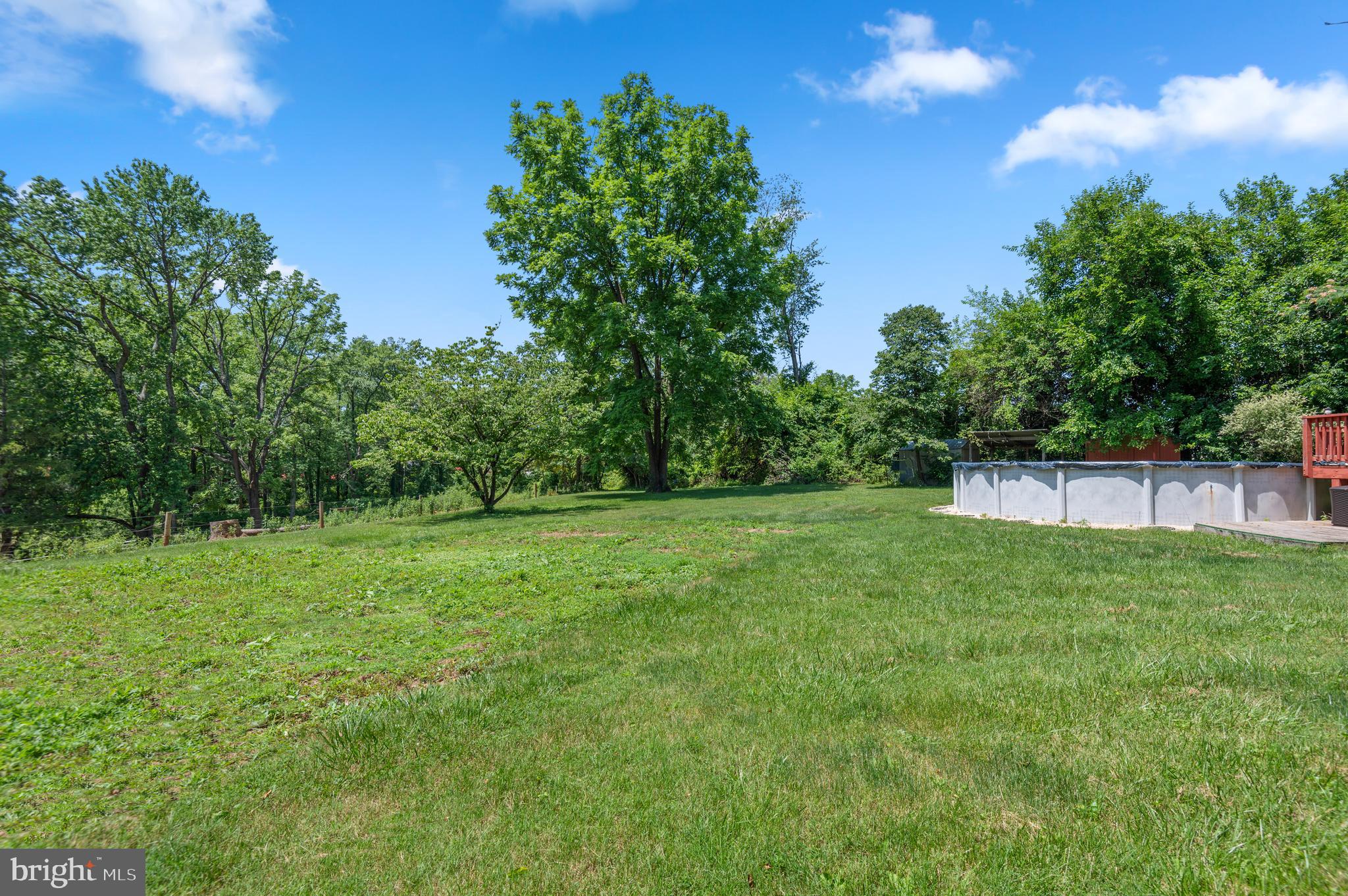 312 Whitaker Mill Road Fallston, MD 21047 - Photo 48 of 57 a view of a backyard with a garden