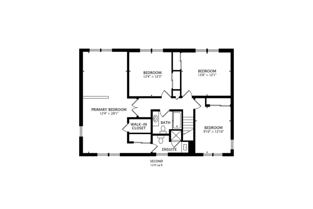 a picture of a floor plan