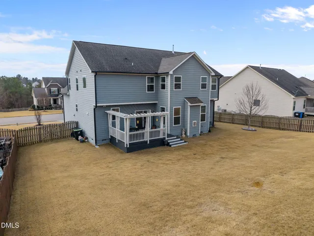 a view of a balcony with an outdoor space
