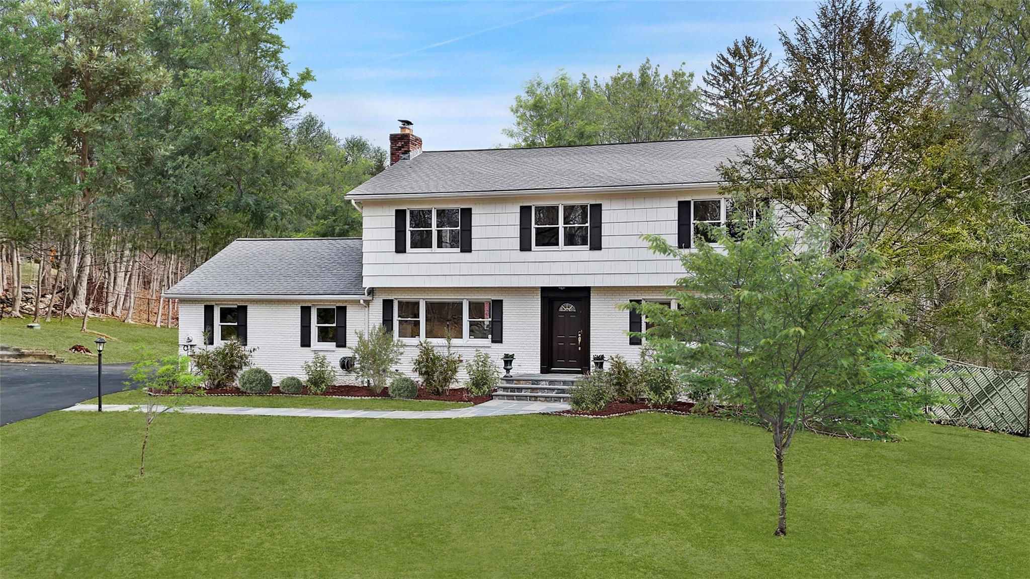 Colonial-style house