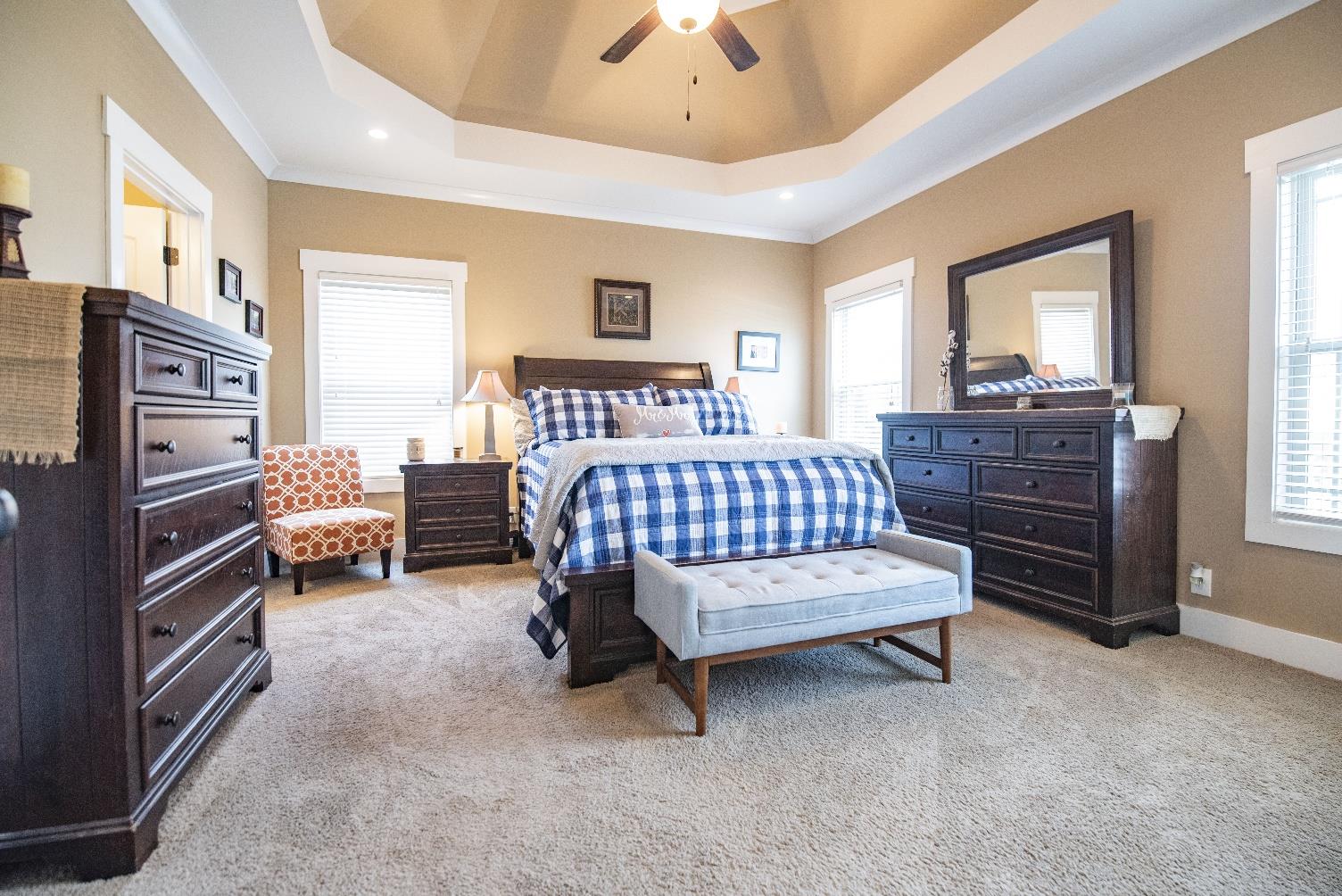 14780 Mt Pleasant Road Rockvale, TN 37153 - Photo 7 of 25 beautiful Master with custom tray ceiling