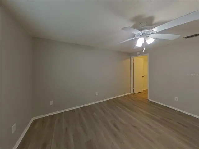 wooden floor in an empty room