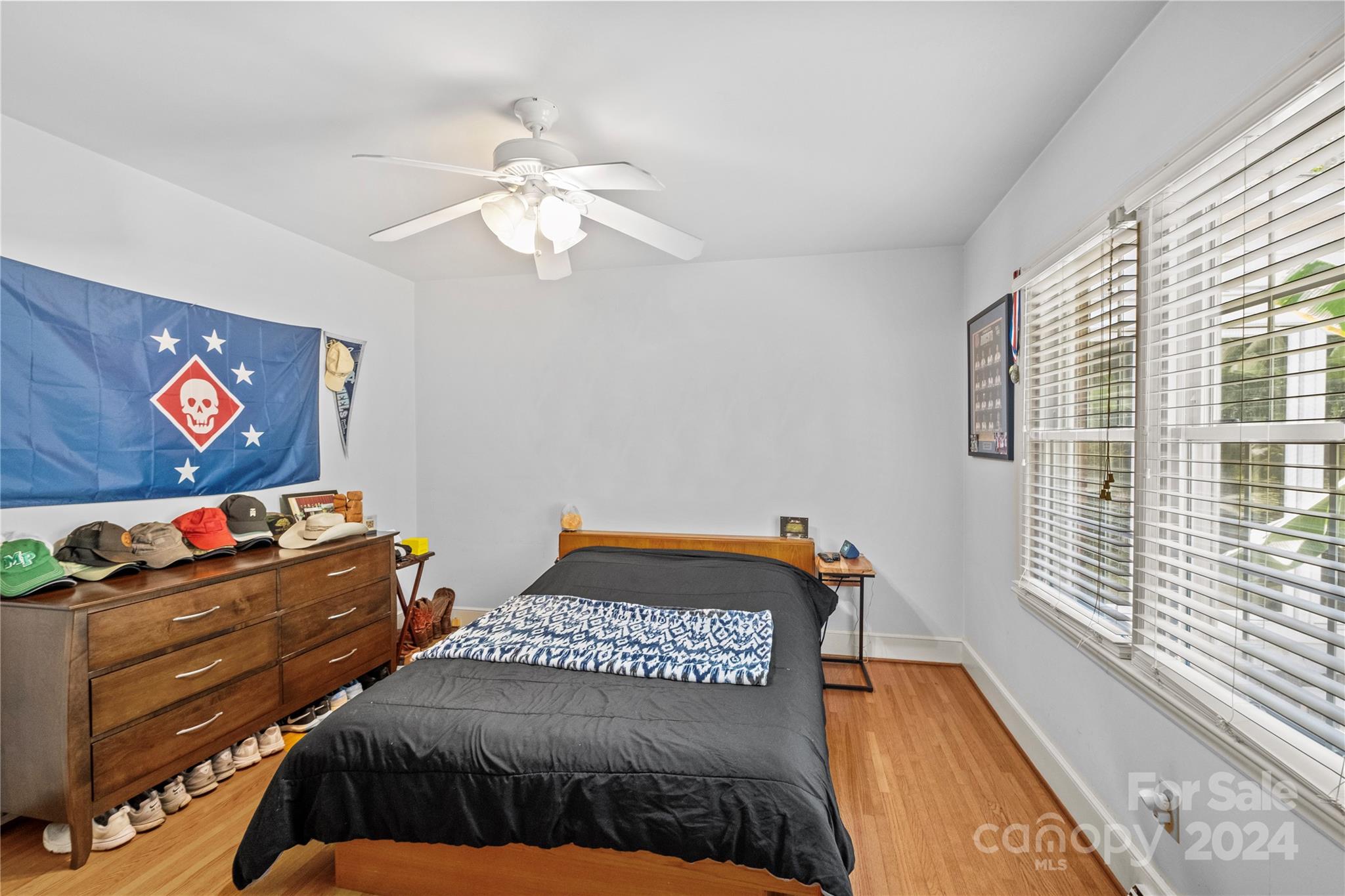 1321 Ferncliff Road Charlotte, NC 28211 - Photo 10 of 11 a bedroom with double bed and a window