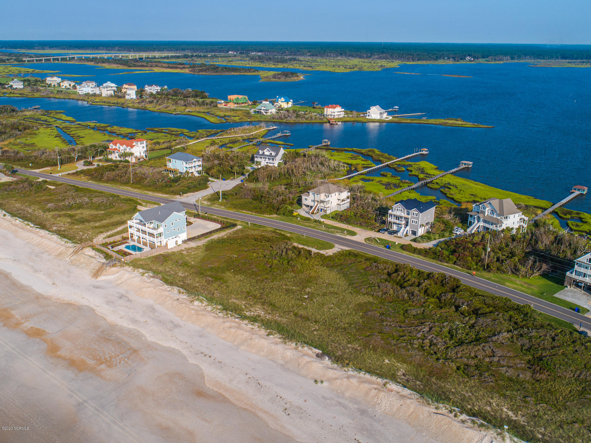 610 New River Inlet Road North Topsail Beach, NC 28460 - Photo 4 of 8 Enjoy views of the Ocean and Intracoastal Waterway from your new vacation home