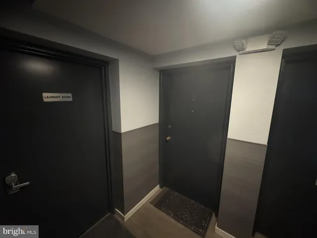 a close view of walk in closet