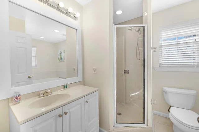 a bedroom with a bed and a closet