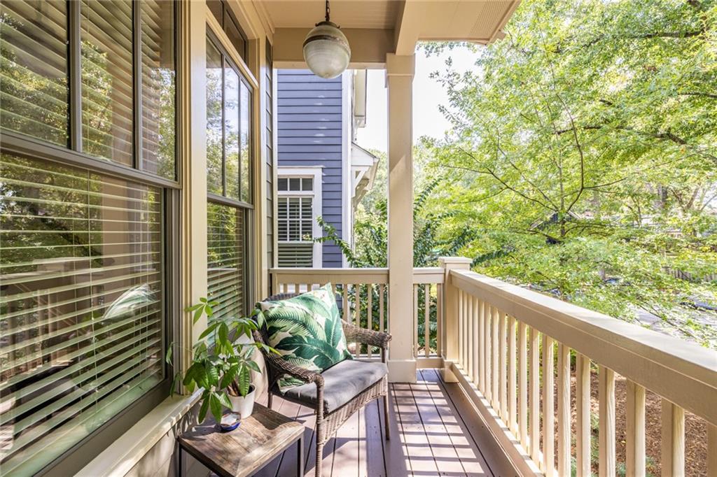1005 Braeburn Lane Decatur, GA 30030 - Photo 13 of 25 a view of a balcony with chairs