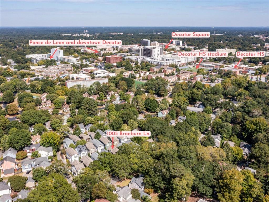 1005 Braeburn Lane Decatur, GA 30030 - Photo 25 of 25 a view of a city