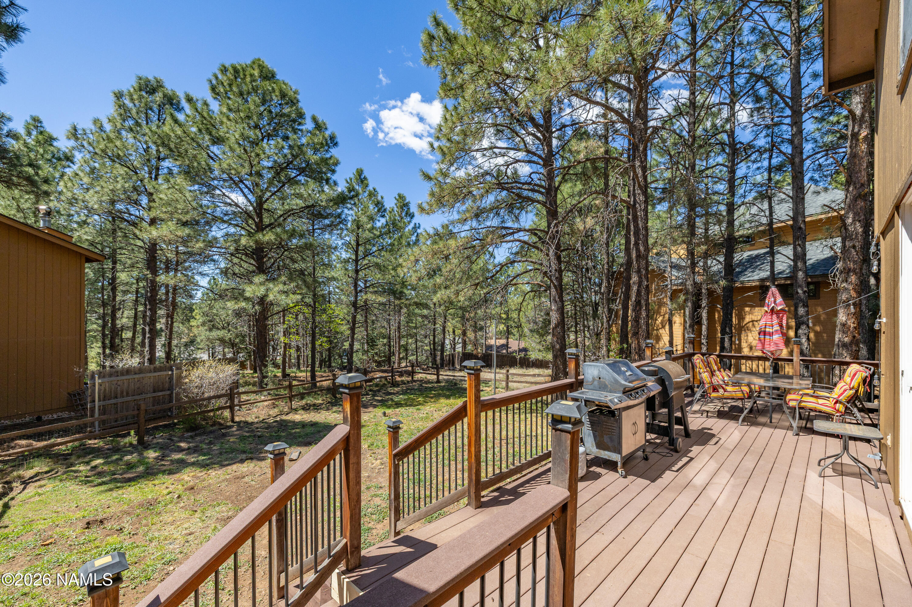 2063 North Rain Tree Road Flagstaff, AZ 86004 - Photo 27 of 40 Back Porch