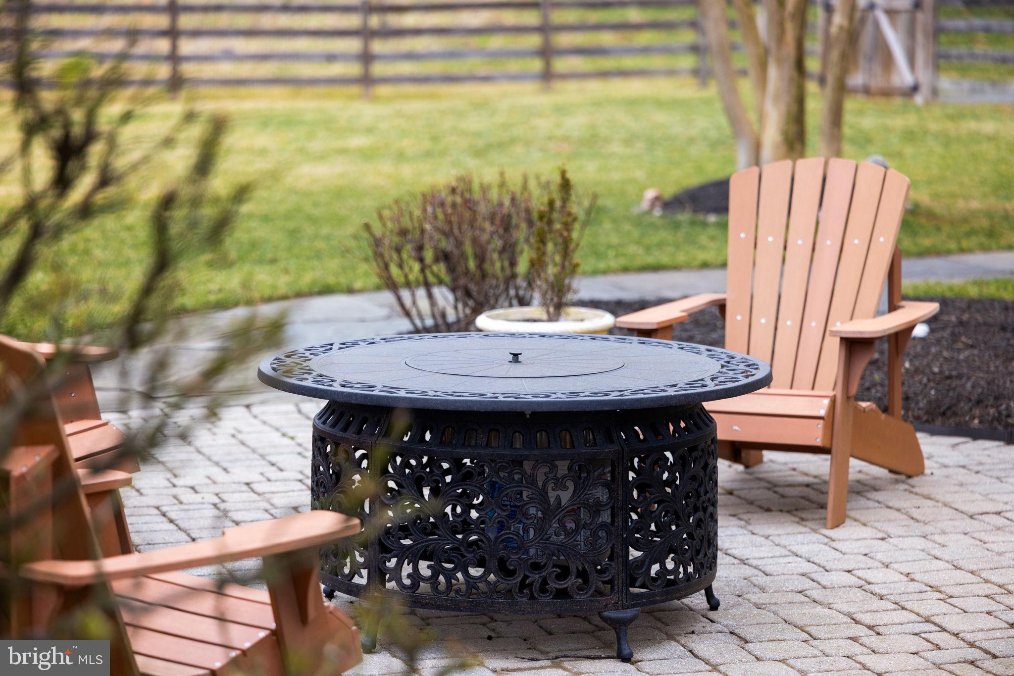 41741 Raspberry Drive Leesburg, VA 20176 - Photo 24 of 117 a view of a patio with a table chairs and a table