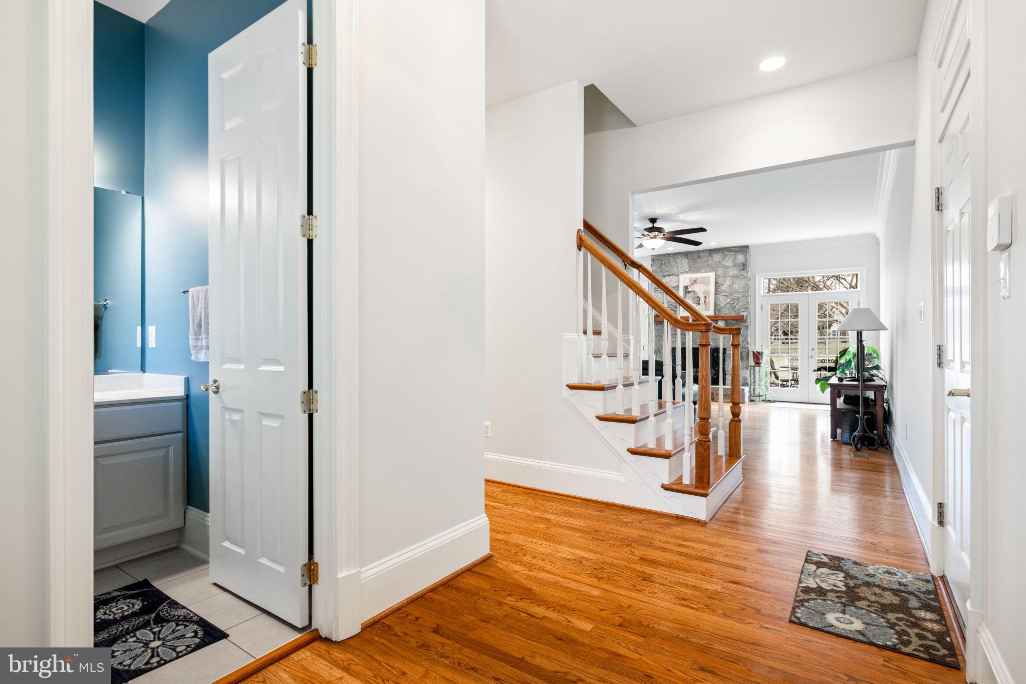 41741 Raspberry Drive Leesburg, VA 20176 - Photo 53 of 117 a view of a hallway view with staircase