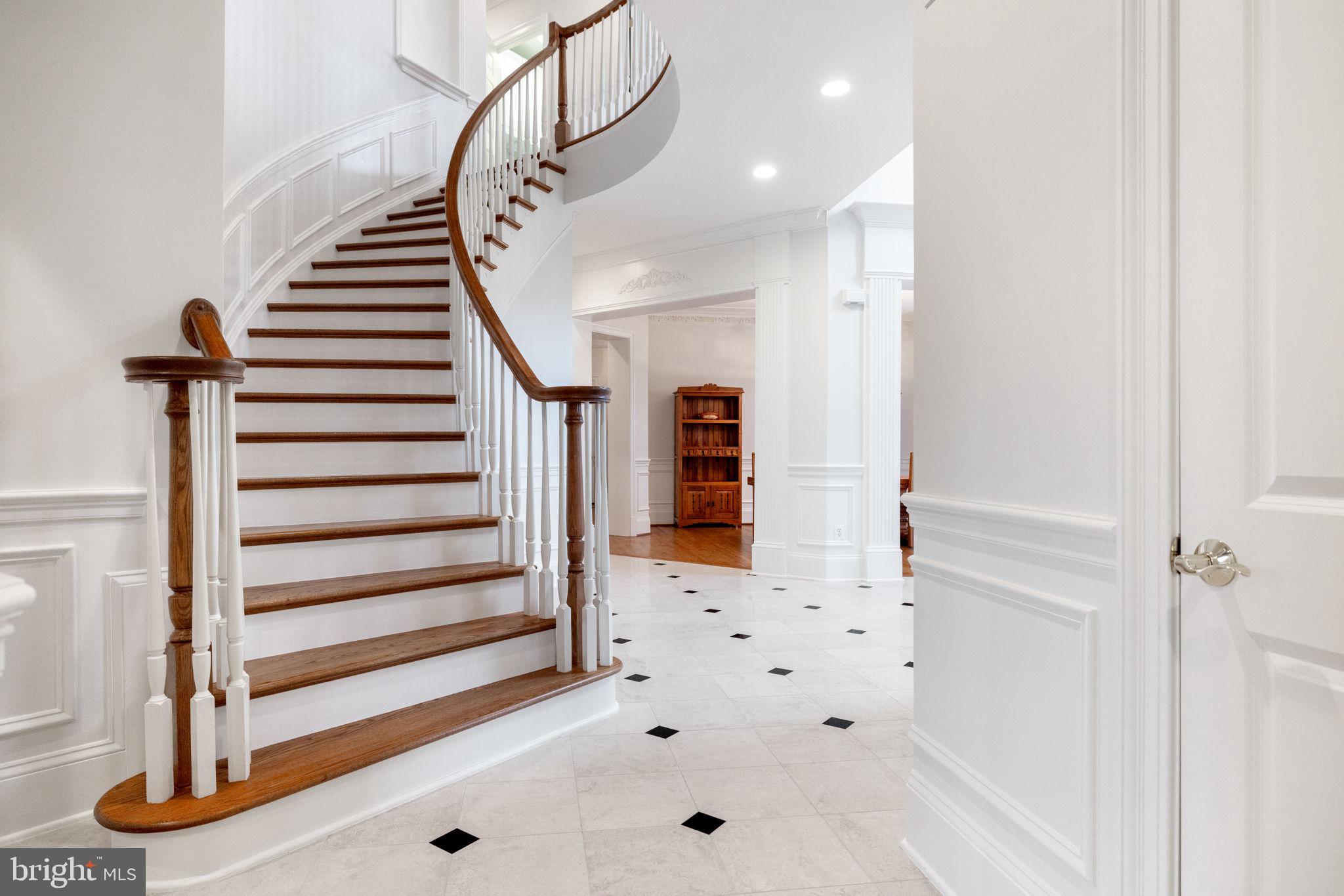 41741 Raspberry Drive Leesburg, VA 20176 - Photo 64 of 117 a view of staircase with white walls