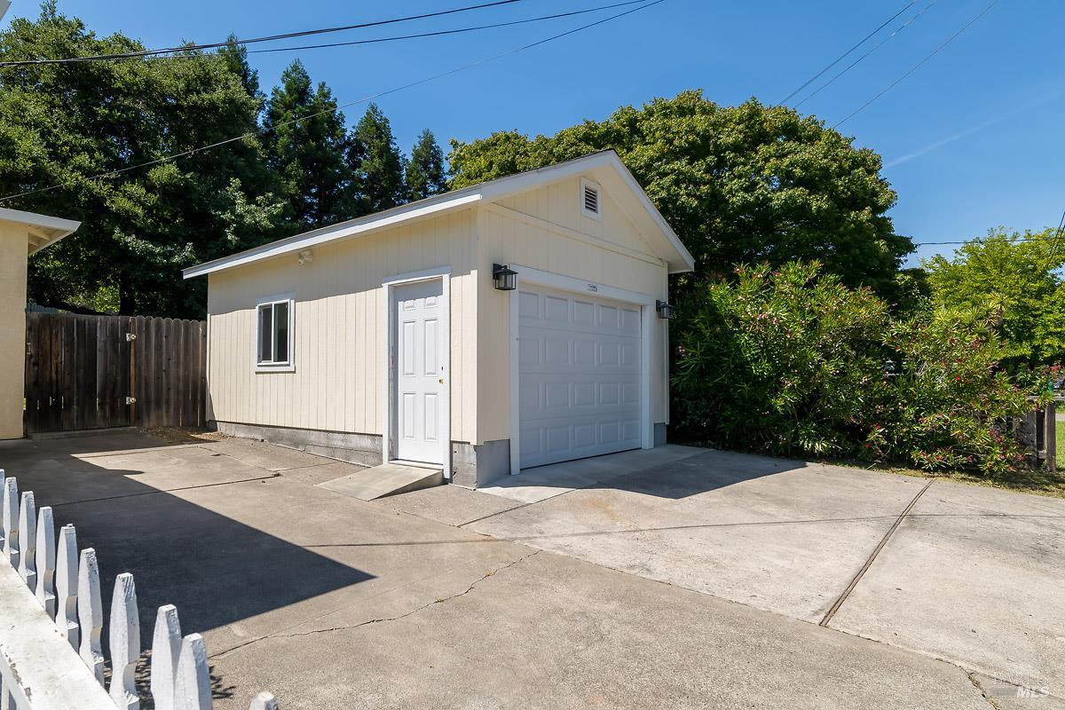 1135 4th Street Novato, CA 94945 - Photo 26 of 47 Detached garage with automatic door
