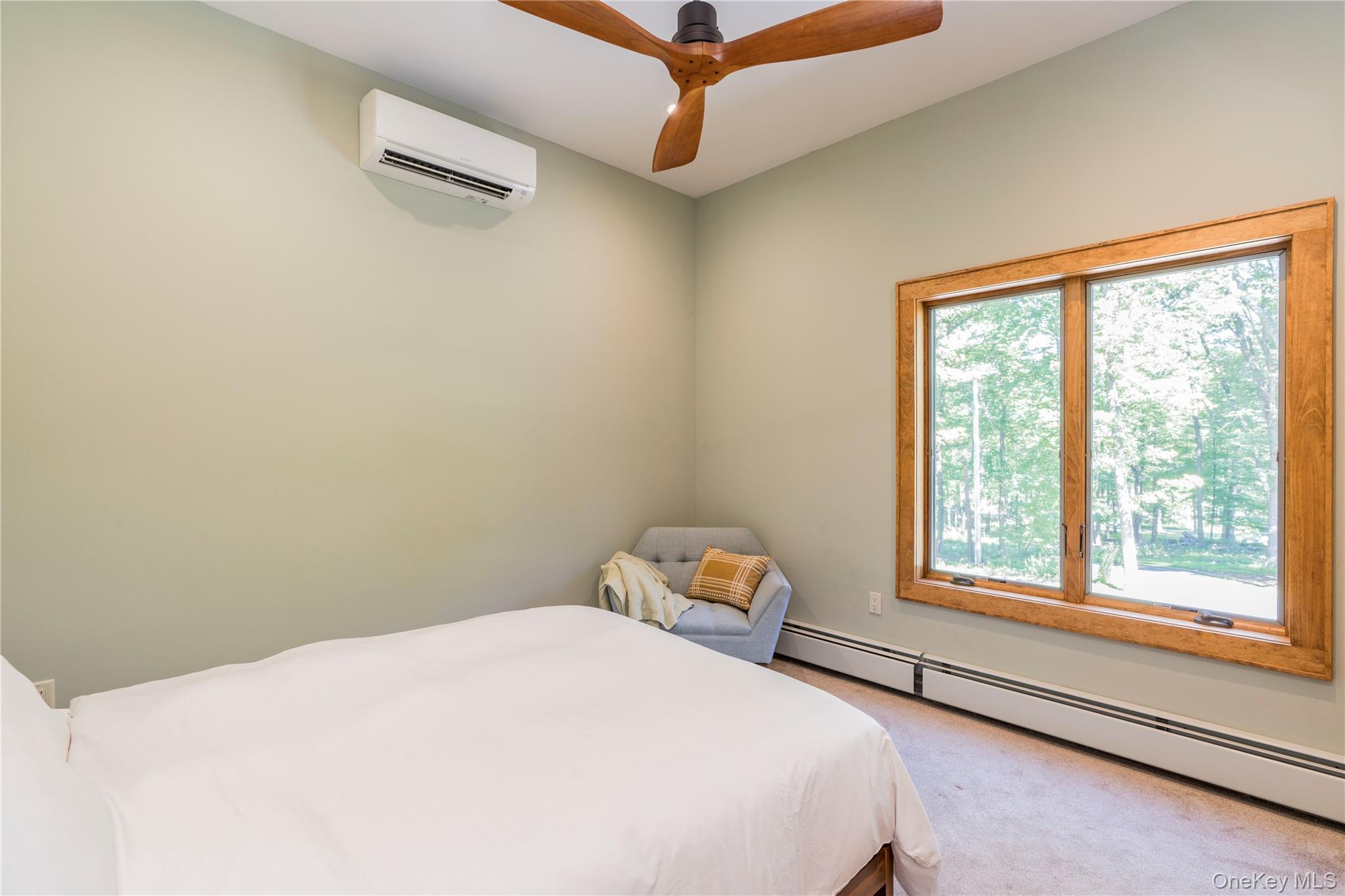 105 Iron Mountain Road Warwick, NY 10990 - Photo 41 of 49 Second Bedroom has Wall To Wall Carpet & a Ceiling Fan