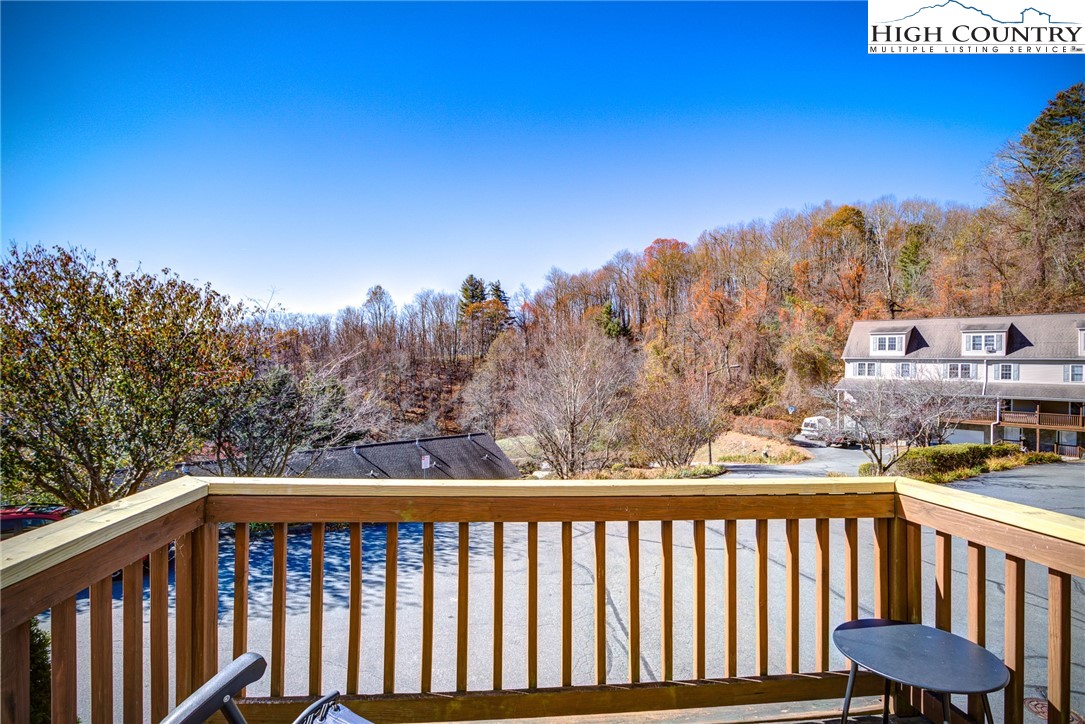 259 Ridge View Drive, Unit A Boone, NC 28607 - Photo 20 of 29 a view of a city from a balcony