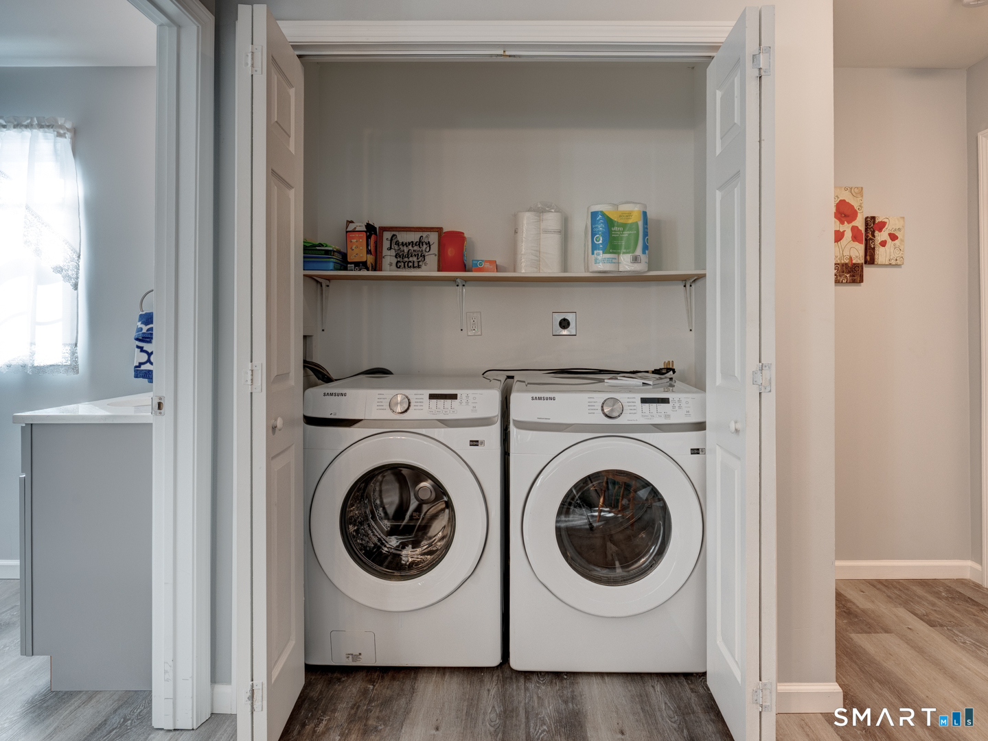 23 Hannah Way Harwinton, CT 06791 - Photo 22 of 40 a utility room with dryer and washer