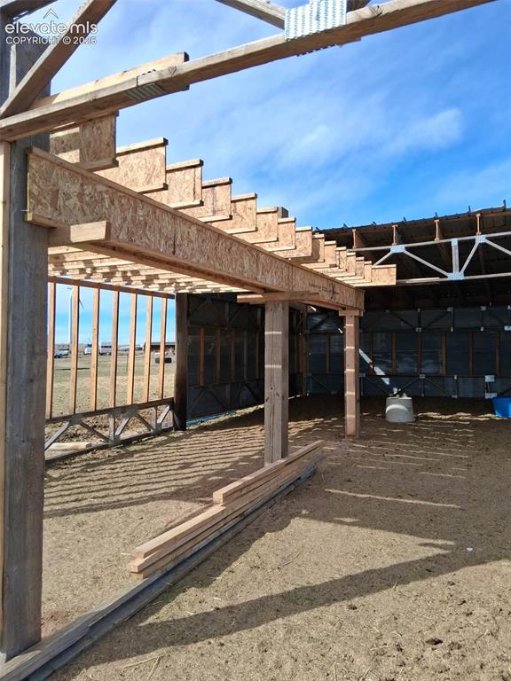 5350 North Yoder Road Calhan, CO 80808 - Photo 5 of 10 a view of a house with a outdoor space