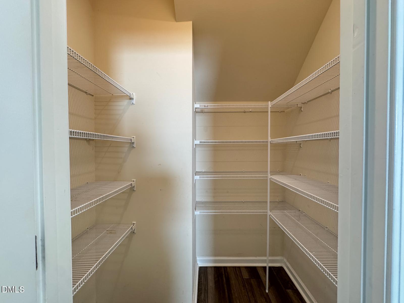 3440 Pinnacle Peak Drive Raleigh, NC 27604 - Photo 6 of 31 a view of walk in closet with empty racks
