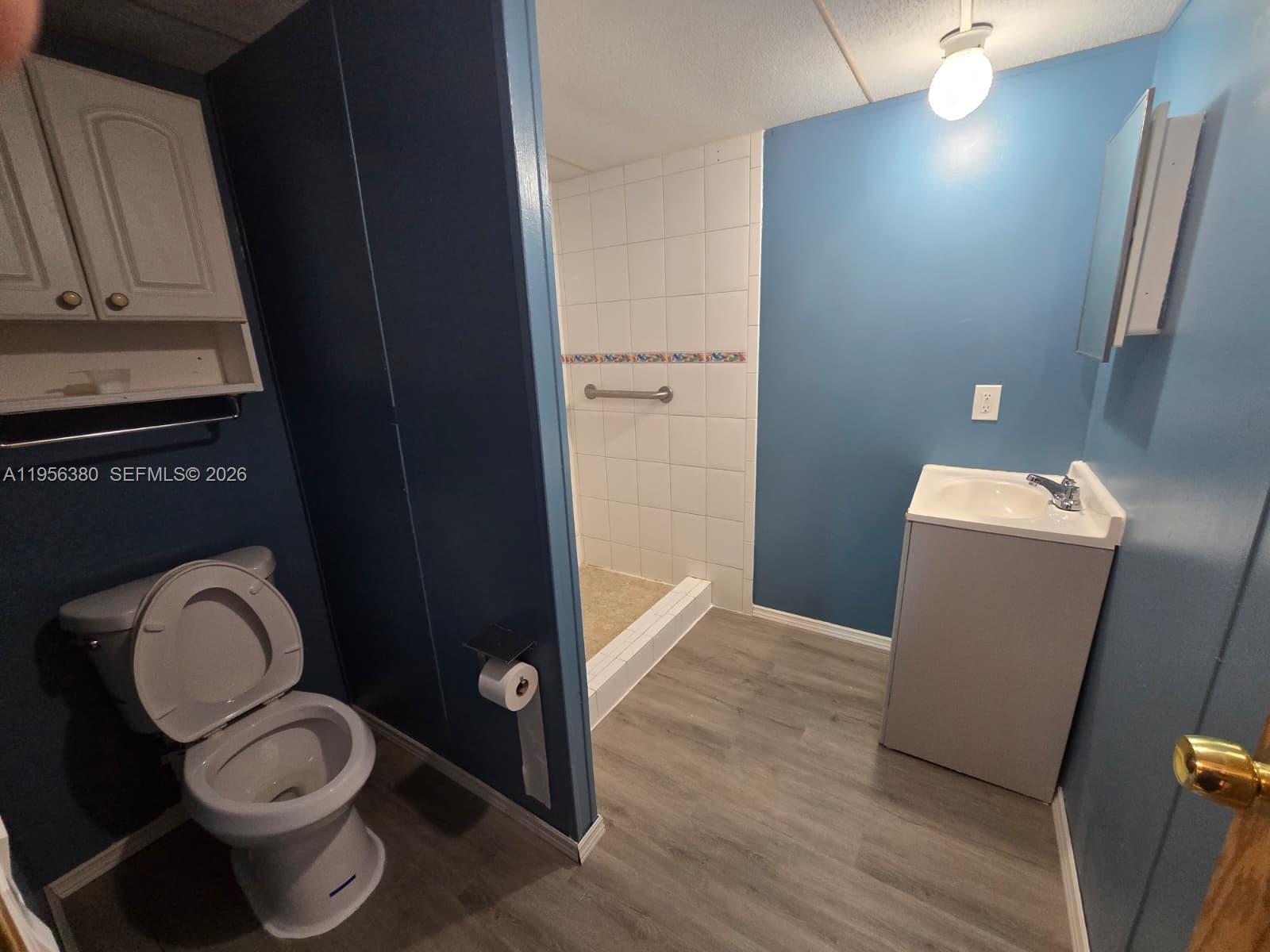 17350 Southwest 232nd Street, Unit 41 Miami, FL 33170 - Photo 8 of 15 a bathroom with a toilet and a mirror