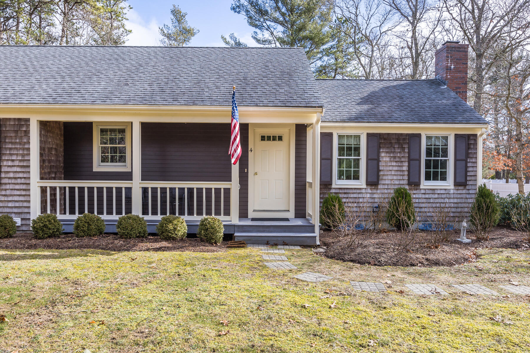 4 Mashpee Neck Road Mashpee, MA 02649 - Photo 4 of 44 Porch entry