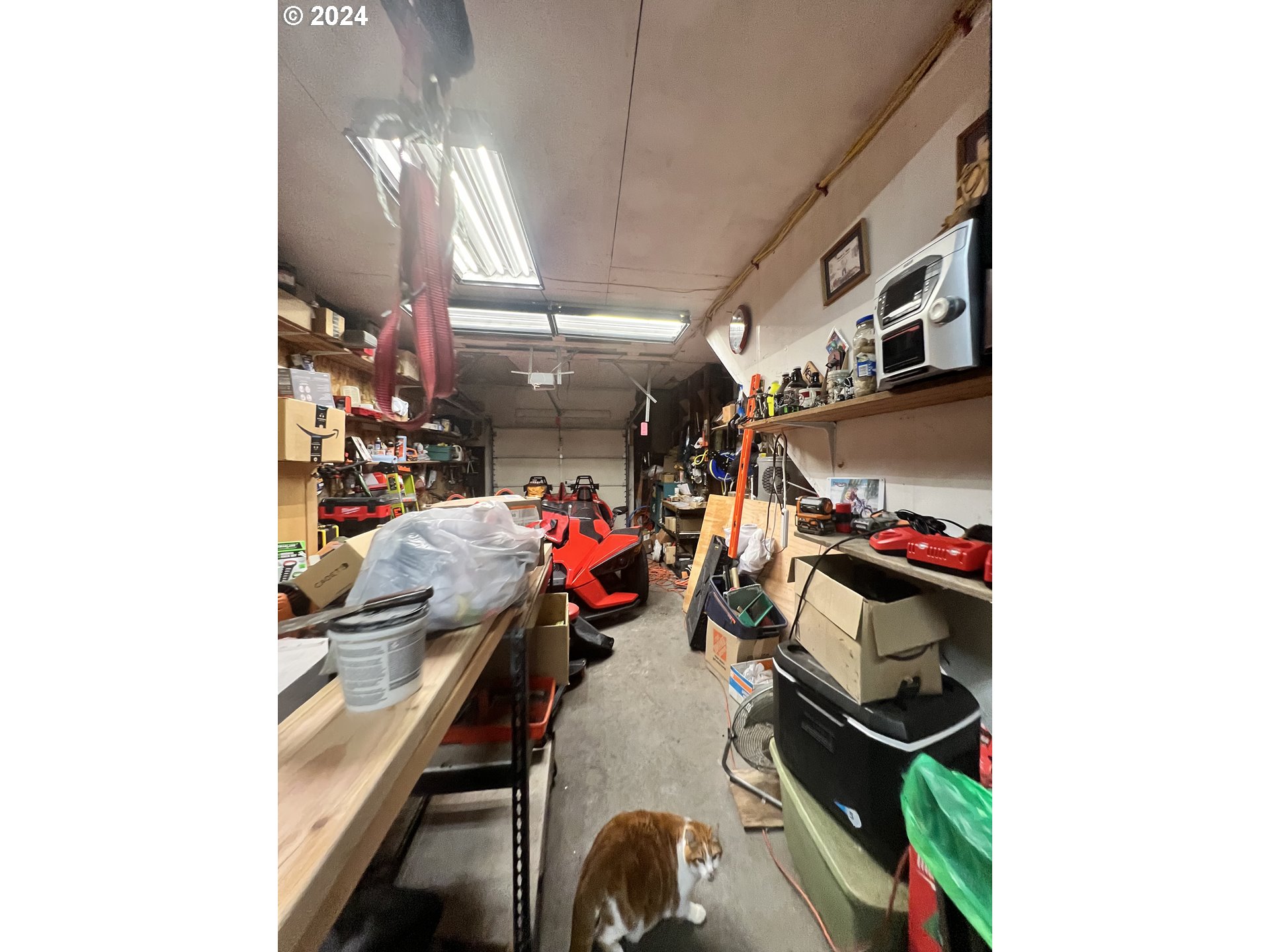 271 22nd Street Springfield, OR 97477 - Photo 15 of 28 a view of a garage with storage