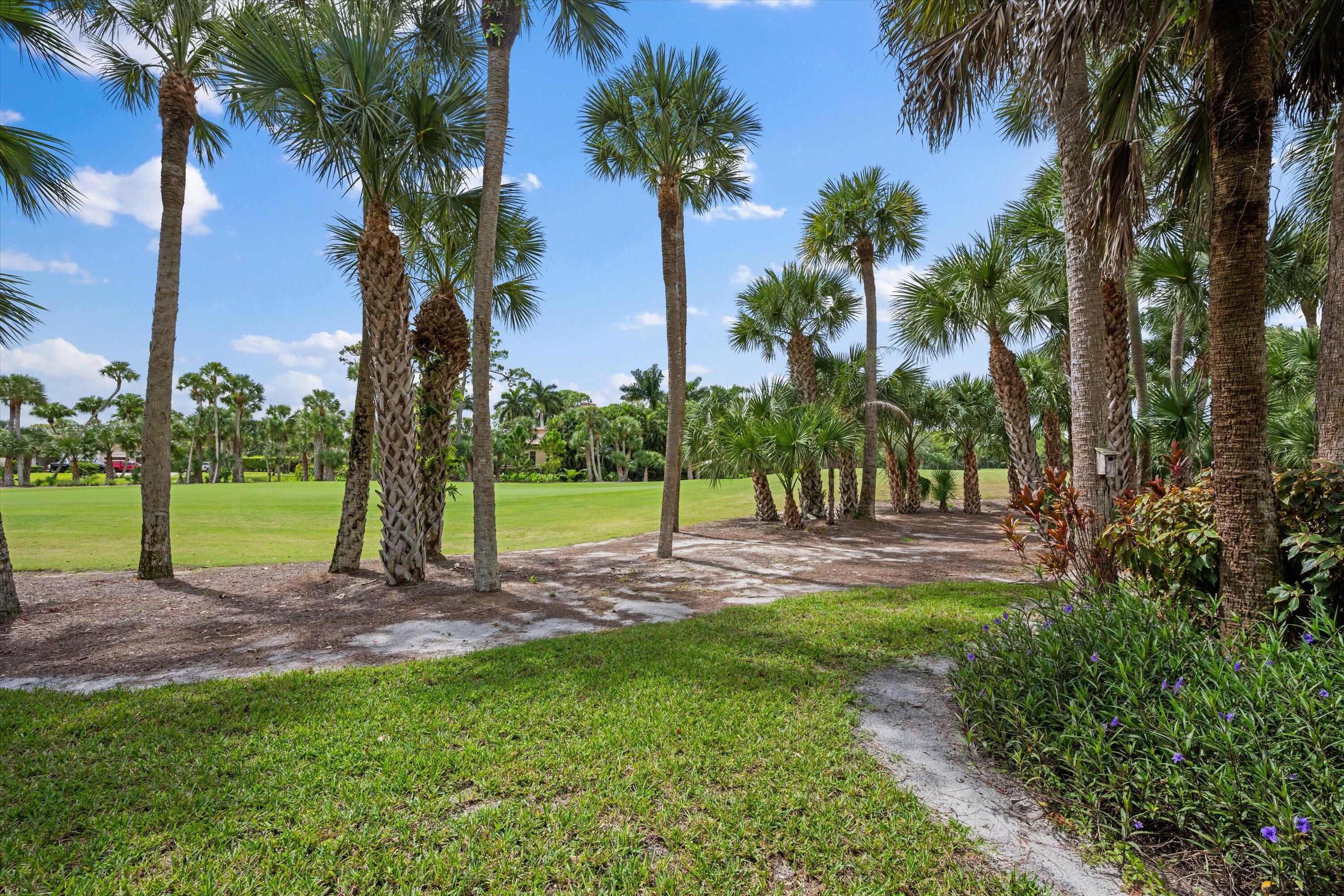 1535 Fairway Terrace West Palm Beach, FL 33411 - Photo 22 of 47 a view of a park with palm trees