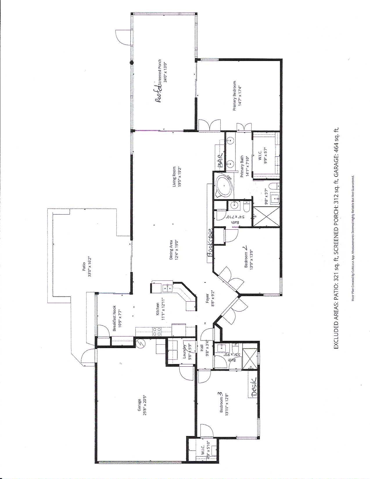1535 Fairway Terrace West Palm Beach, FL 33411 - Photo 46 of 47 a picture of floor plan