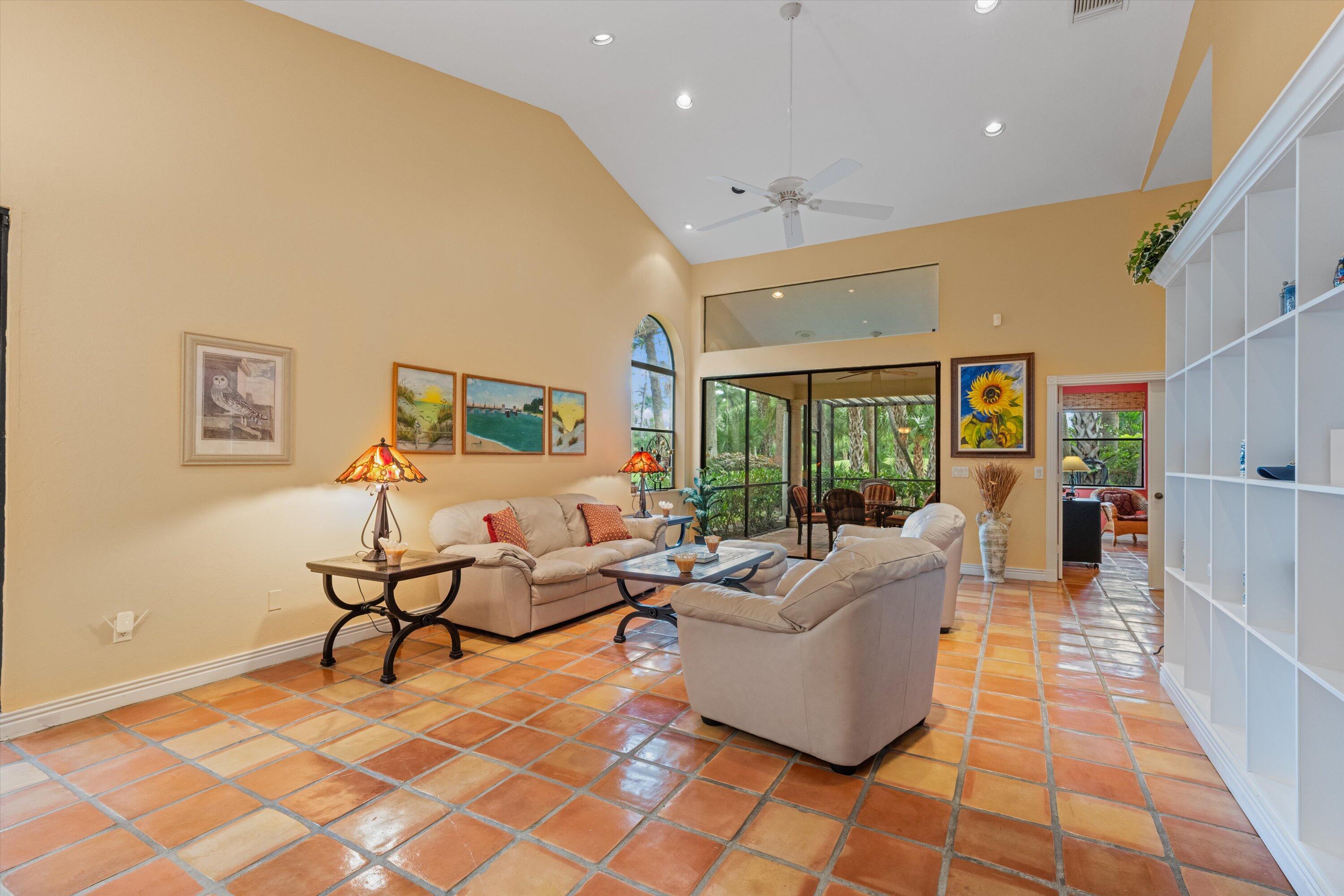1535 Fairway Terrace West Palm Beach, FL 33411 - Photo 6 of 47 a living room with furniture and a large window
