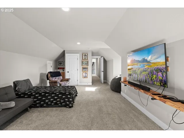 a house view with a sitting space