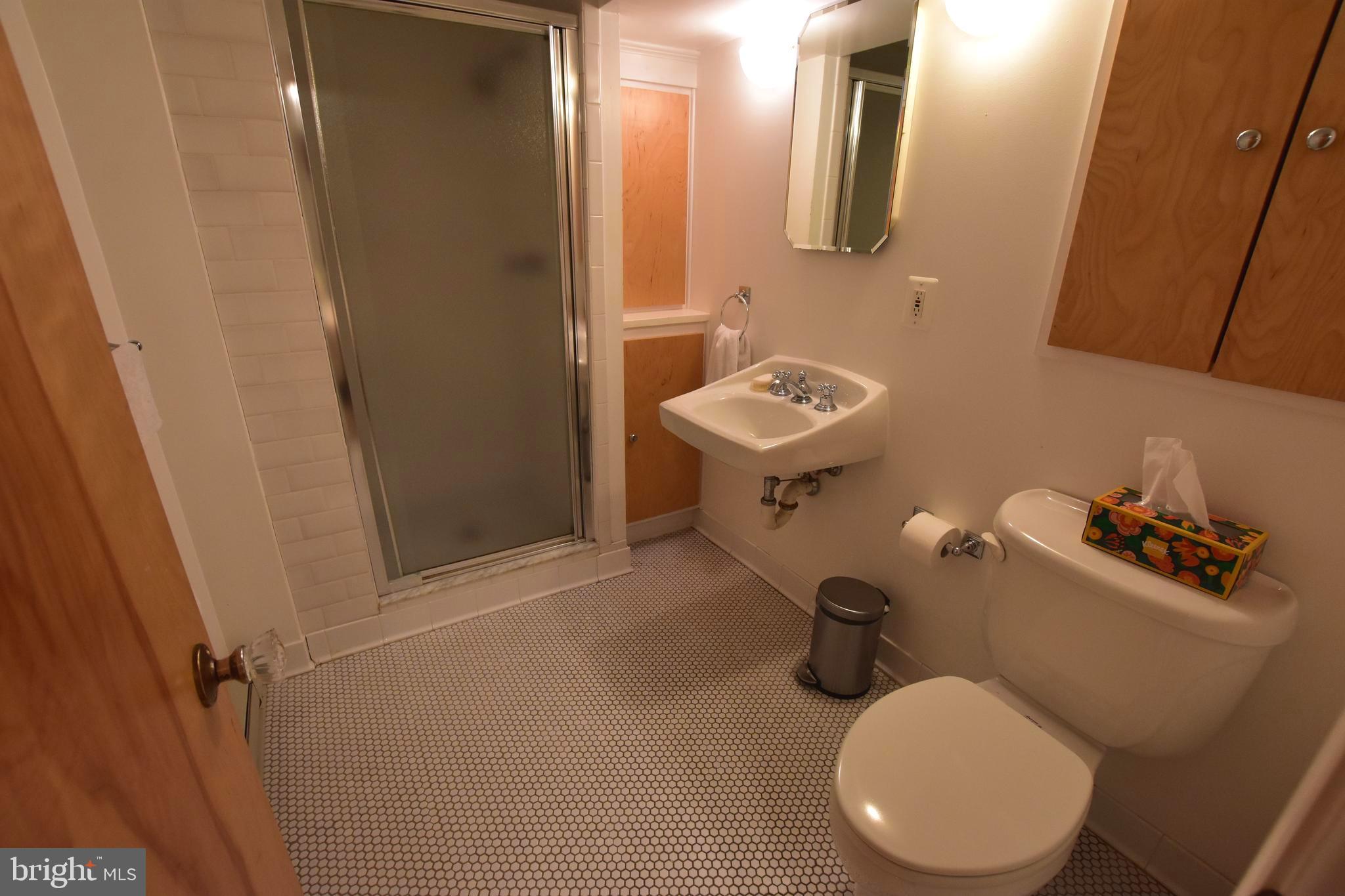 1300 Noyes Drive Silver Spring, MD 20910 - Photo 21 of 30 a bathroom with a sink mirror vanity and toilet