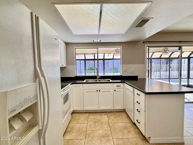 a storage room with wooden floor