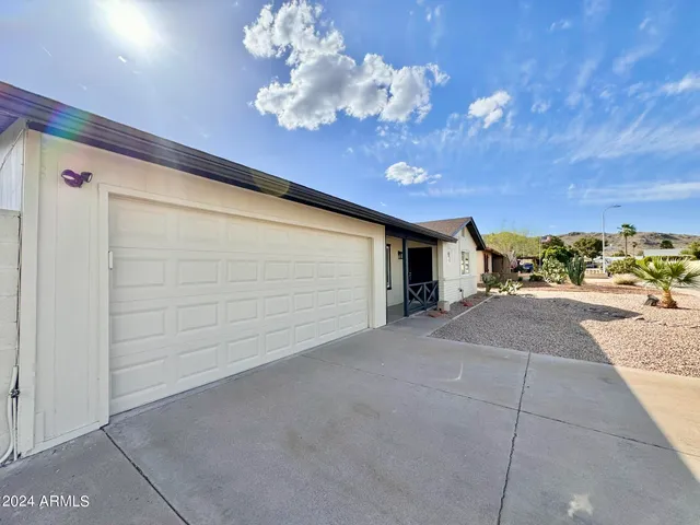 a view of parking garage