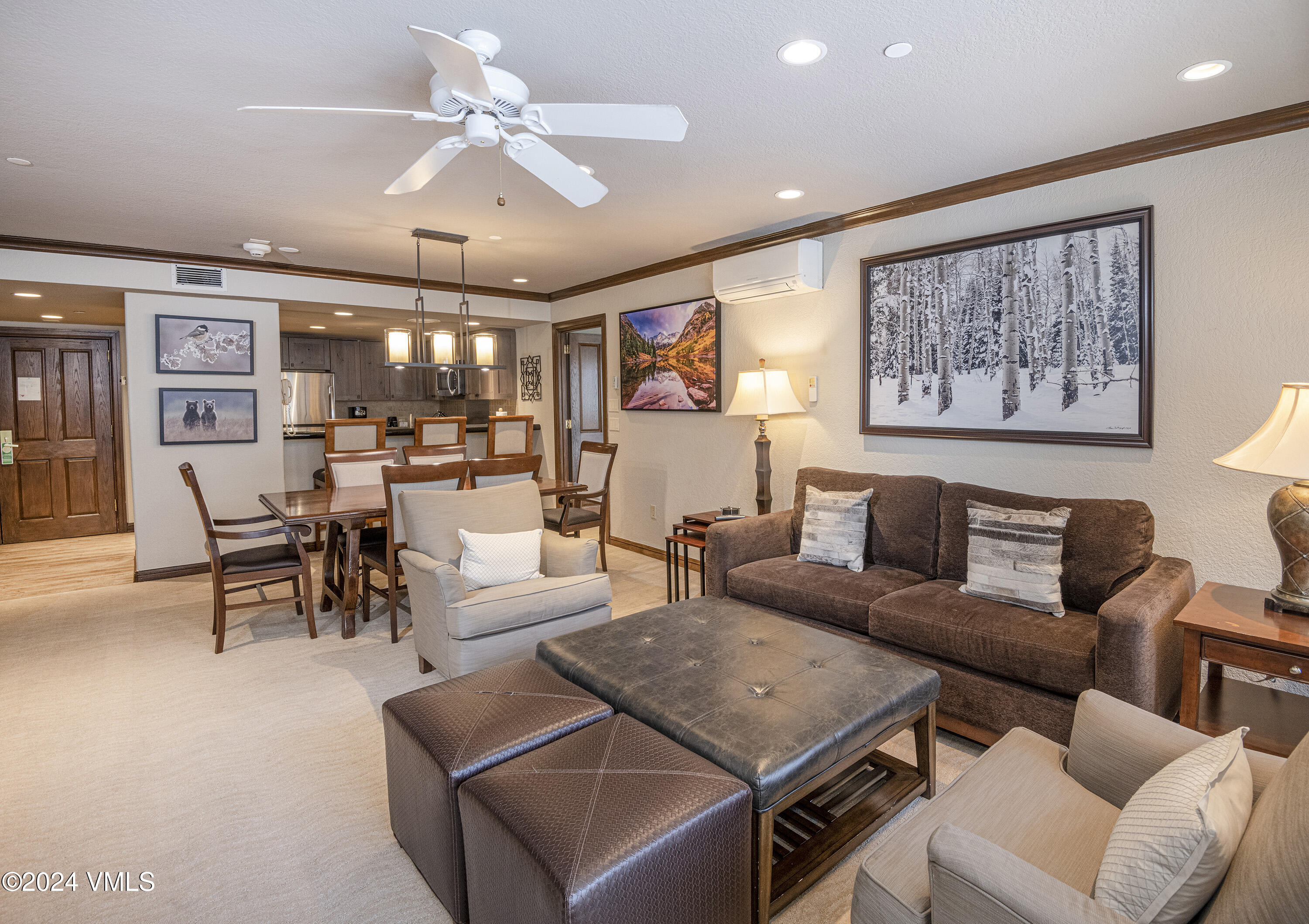 210 Offerson Road, Unit 109WEEK 11 Beaver Creek, CO 81620 - Photo 1 of 25 a living room with furniture and white walls