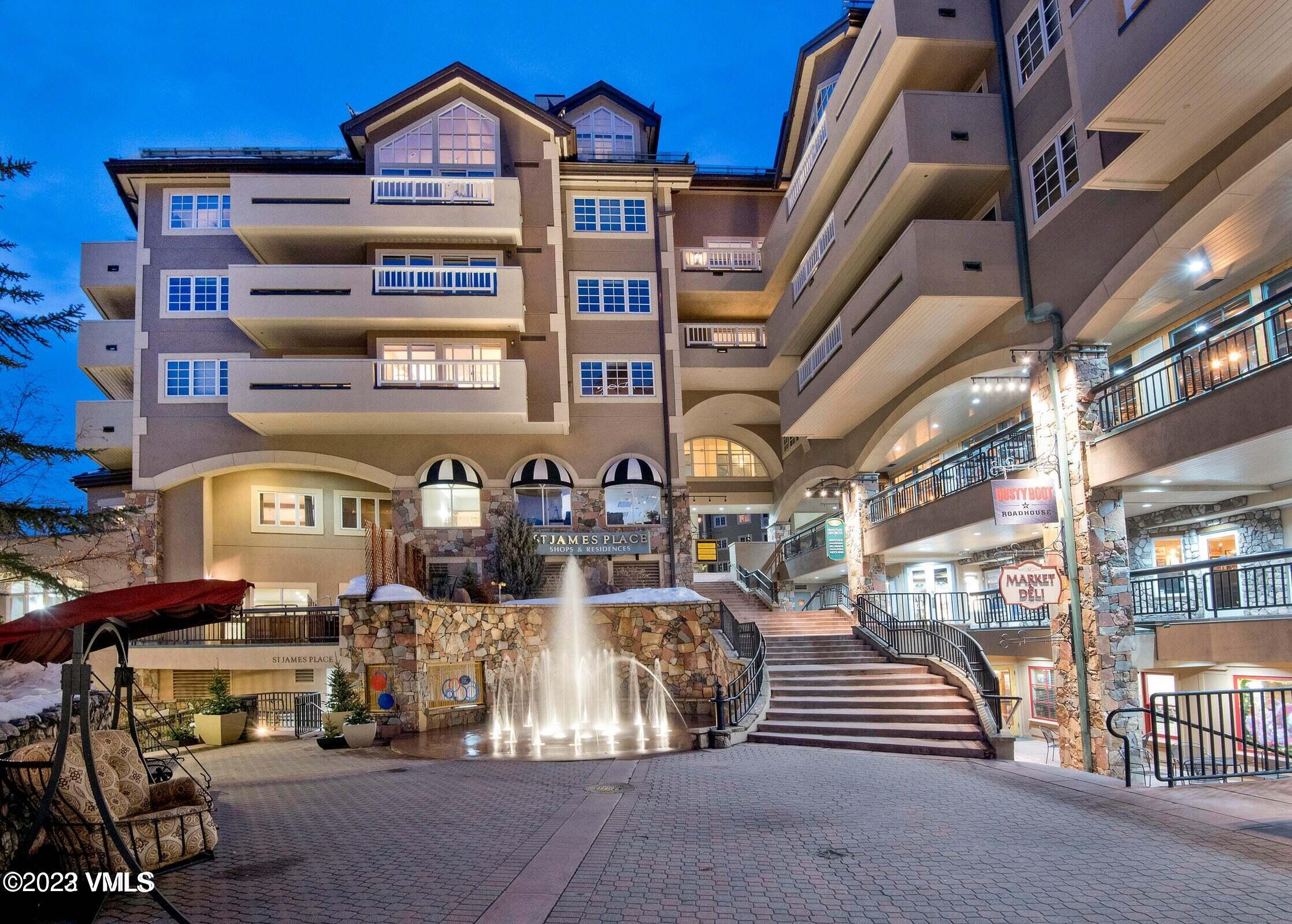 210 Offerson Road, Unit 109WEEK 11 Beaver Creek, CO 81620 - Photo 25 of 25 a front view of a building with glass windows